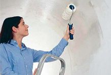 Как подготовить к покраске потолок
